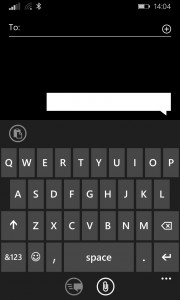 Windows Phone 8.1 Keyboard Comma Button