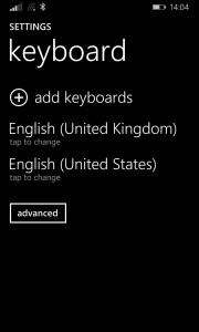 Windows Phone 8.1 Languages
