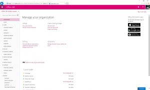 Office 365 Dashboard Activate Yammer